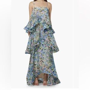 Elliott Armani Floral Tiered Maxi Dress